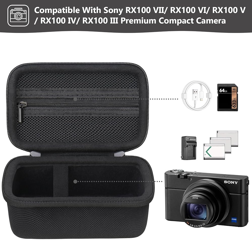 箱付き SONY Cyber-shot DSC-RX100＋社外ケース 素敵なシリコーンカメラケースソニーサイバーショット dsc-RX100